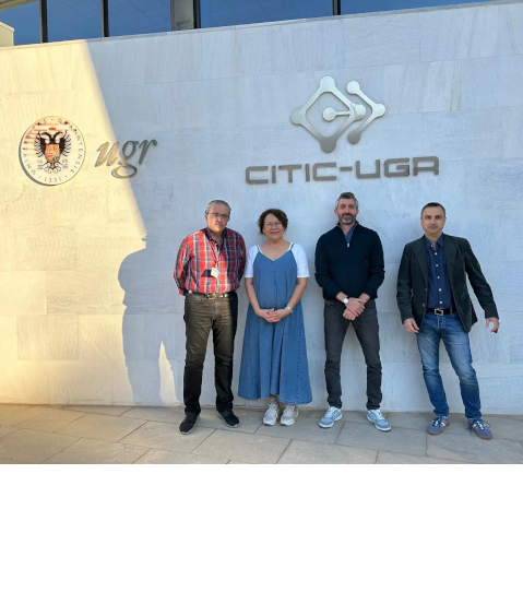 Una delegación del International Iberian Nanotechnology Laboratory visita el CITIC-UGR