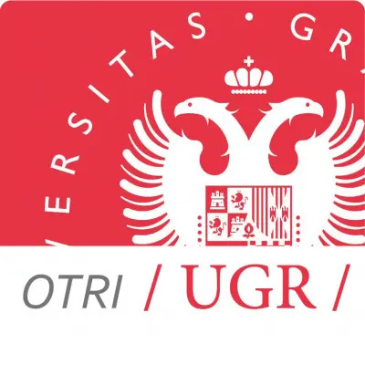 Logo con escudo de la UGR y texto OTRI / UGR