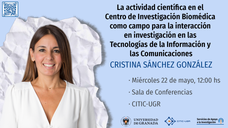 Conferencia: Cristina Sánchez González